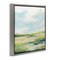 Stupell Industries Pastel Meadow Landscape Framed Floater Canvas Wall Art Design by June Erica Vess